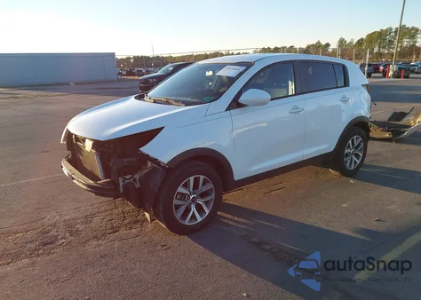 2014 Kia Sportage Lx z USA, uszkodzony, nr VIN KNDPB3AC2E7656217